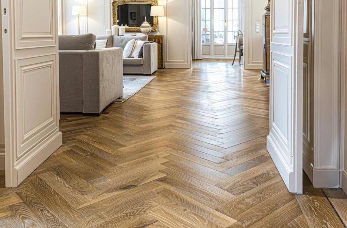 Custom flooring design