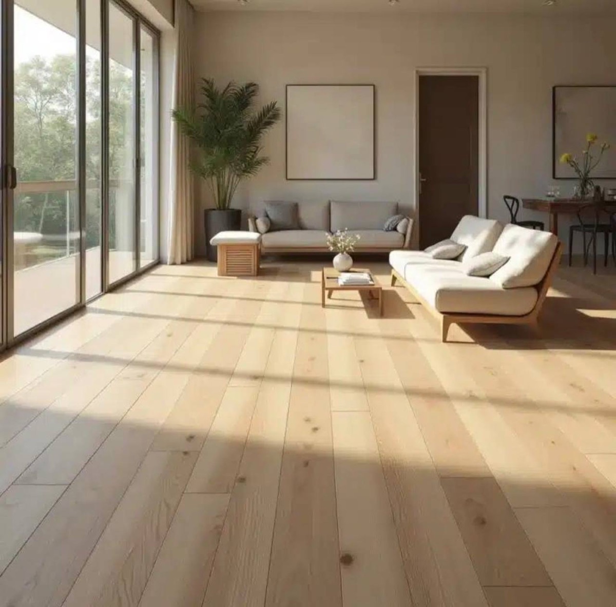 Hardwood flooring installation