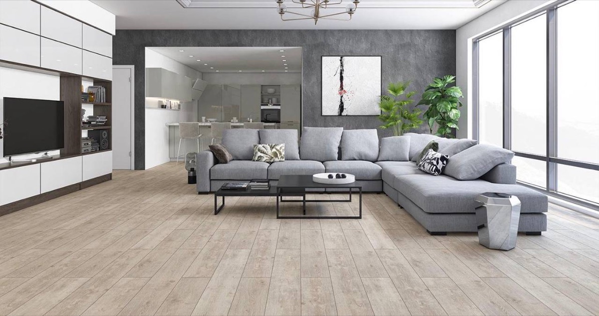Residential flooring installation